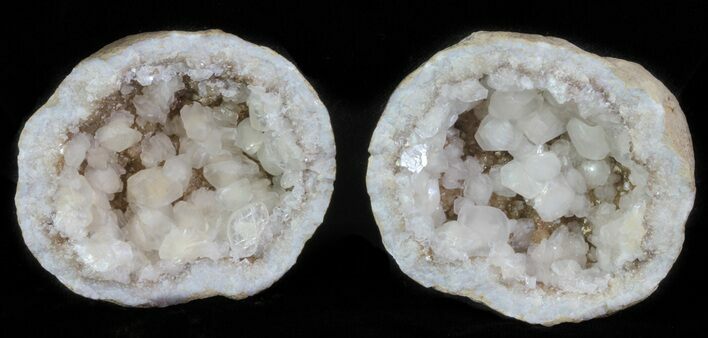 Keokuk Geode with Calcite Crystals - Missouri #62265